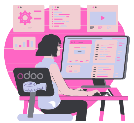 Odoo • Texto e imagen