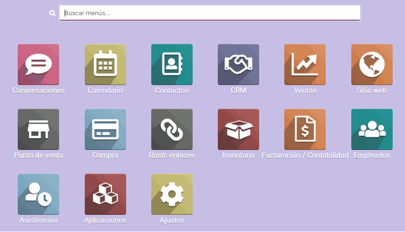 Odoo • Una imagen con una leyenda