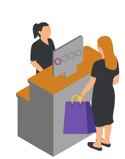 Odoo • Texto e imagen